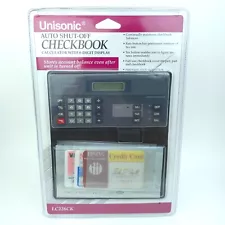 NEW Unisonic Digital Checkbook Calculator LC 226CK *SEALED*