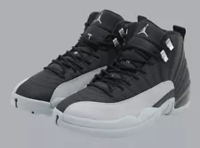 Air Jordan 12 Black Wolf Grey CT8013-010 Mens Sizes 8-14 New On Hands