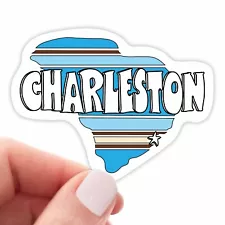 Charleston Sticker | Charleston SC Laptop Decal | VARIATIONS AVAILABLE