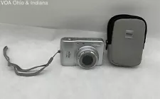 Nikon CoolPix L5 AA Battery Operated 7.5MP Silver Digital Camera With Travel Bag