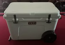 Yeti Tundra Haul Portable Wheeled Cooler USED Seafoam Green!!