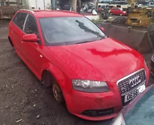 Breaking: RED 2006 AUDI A3 S-LINE TDi 140, 1968cc, 138BHP.. WHEEL NUTS FOR SALE