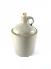 Vintage Stoneware Jug Whiskey Moonshine