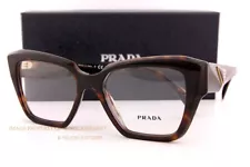 Brand New Prada Eyeglass Frames PR 09ZV 2AU Tortoise For Women Size 51