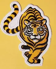 Bengal Tiger Embroidered Biker Patch Worldwide shipping approx. 3.5 x 4.5"