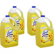 Lysol Multi-Surface Cleaner 144oz 4/CT Lemon and Sunflower 77617CT