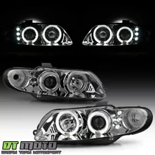 Smoked 2004-2006 Pontiac GTO Halo Projector LED Headlights Headlamps Left+Right (For: More than one vehicle)