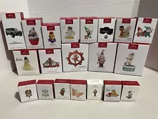 Hallmark Keepsake Ornaments Lot Of 38