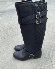 SALE @ MADDEN GIRL Quilted Whole Zipper Up Back Motorcycle Biker Boots ❤️sj17j4