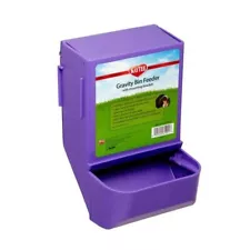 Kaytee Gravity Bin Feeder w/ Mounting Bracket for Rabbits, Guinea Pigs, Etc.