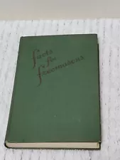 Masonic 1953 Facts For Freemasons Book By Harold V.B. Voorhis 33° Mason Vintage