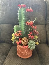 Cactus Floral Arrangement- 16"