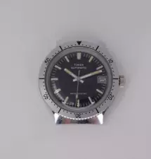 Vintage Timex Automatic 38mm Men's Diving Watch w/ Date - RUNS