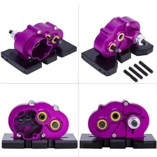 OD-3 Overdrive Transmission Gearbox for 1/10 RC Crawler Car LCG Chassis Capra