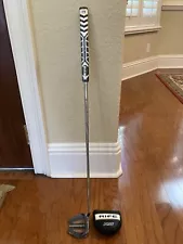 NEW Rife Golf Roll Groove Technology (RH) RG5 Full Mallet Dual Winged Putter 32"