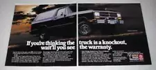 1985 Dodge Ramcharger Truck Ad - A Knockout!