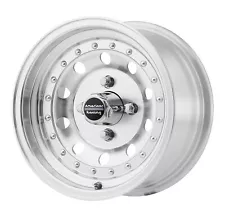 1 New American Racing Ar62 Outlaw Ii 14x7 4-114.30 Machined Silver Wheel