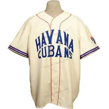 Custom Retro Havana Cubans Baseball Jersey Sewn Beige Any Name Number