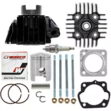 NICHE Cylinder Wiseco Piston Gasket Head Top End Kit Kawasaki KDX50 2003-2006 (For: Kawasaki KDX50)