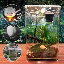 Acrylic Reptile Terrarium Gecko Lizard Spider Vivarium Pet Cage Tank House Cage