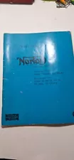 Vintage NORTON MOTOR CYCLE Twin Cylinder Lightweight, Heavyweight Twins MANUAL