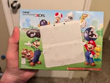 Brand New Nintendo New 3DS Super Mario Edition Handheld System - White