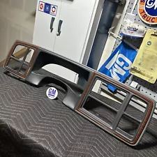 ð¥03-06 NBS CADILLAC ESCALADE PLATINUM GREY WOODGRAIN RADIO DASH TRIM BEZEL OEM