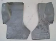 GM GMC Safari Van GRAY Driver & Passenger Front Floor Mats Floormats 1996-2005 (For: 2005 GMC Safari)