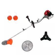 58cc 2-Cycle Gas Grass String Trimmer Straight Shaft Gas Weed Eater Brush Cutter