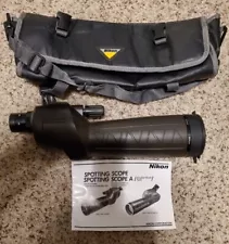 Nikon Spotting Scope Field Scope 15x-45x w Bag & Instructions