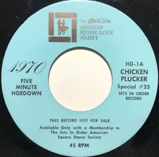 Five Minute Hoedown - Chicken Plucker / Chug Chug (7") (Near Mint (NM or M-)) -