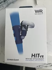 Win Reality Hit Vr Baseball & Softball Bat Attachment Meta Quest Oculus w/ Box P