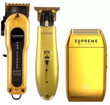 Supreme Trimmer Pro Clipper, Trimmer, Shaver Kit | STC5030 ST5200 STF602 | Gold