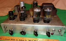 Home Made P/P 6L6GC Tube Amp For Restoration or Parts Powers Up! REDUCED!