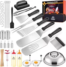 Ashihoti 138PCS Grill Accessories for Blackstone Flat Top Set and Camp Chef