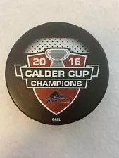 2016 Calder Cup Champions Lake Erie Monsters - Hockey Puck