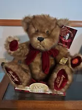 NWT Vintage Theodore Roosevelt TALKING 100th Anniversary Teddy Bear LIMITED ED