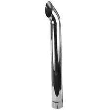 Chrome Exhaust Stack ZNL89485C for Universal 48" Length 5" ID