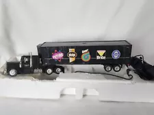 RC REMOTE CONTROL 16" LONG TRACTOR TRAILER SEMI Johnson Wax Partially Working