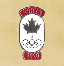 NOC OF CANADA OLYMPIC OFFICIAL PIN SPECIAL FOR TOKYO 2020