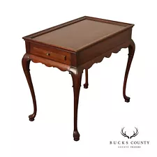 Queen Anne Style Vintage Mahogany Tea Table