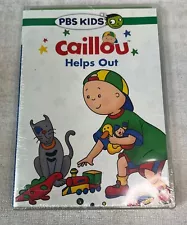 Caillou Helps Out New DVD Brand New Sealed