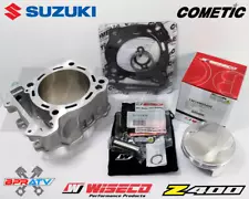 Suzuki LTZ400 LTZ 400 Cylinder Wiseco Piston Gasket Big Bore Top End Rebuild Kit