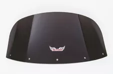 VN1700 Kawasaki Voyager & Vaquero 1700 - Medium 10" Dark Smoke Tinted Windshield (For: 2014 Kawasaki)