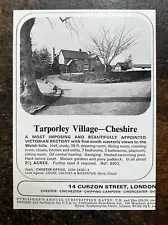 Victorian Rectory - Tarporley - Cheshire For Sale - 1976 Press Cutting r399