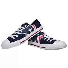 Houston Texans Big Logo Low Top Sneakers Team Color Shoes US Men's Sizing