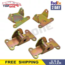 For 1973-1990 Chevy Camaro Firebird 4PCS Solid Motor Engine Mount Combo SBC BBC