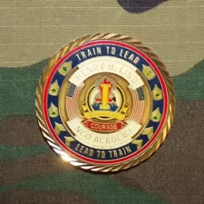 Original US Army I Corps Henry H. Lind NCO Academy Commandant Challenge Coin