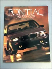 1988 Pontiac 36-page Sales Brochure Catalog Fiero Firebird TransAm Grand Prix Am