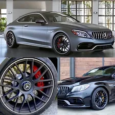 MERCEDES 20 INCH SL63 RIMS WHEELS SET 4 NEW STAGGERD SL550 SL55 SL400 SL AMG